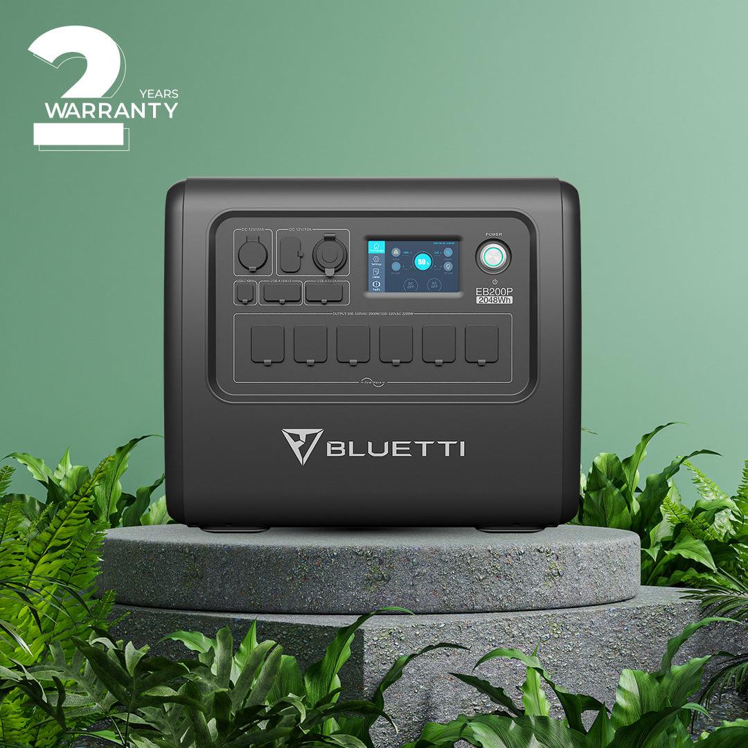 BLUETTI EB200P 2048Wh/2200W Portable Power Station - Maxoak