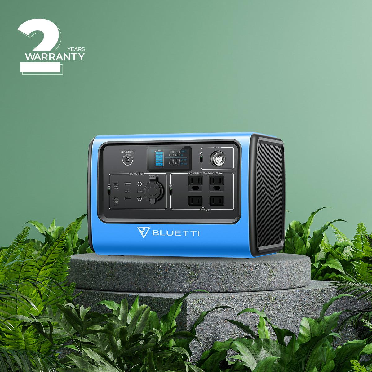 BLUETTI EB70(BLUE) Portable Power Station | 700W/716Wh/LiFePO4 - Maxoak